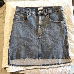 WILFRED denim skirt